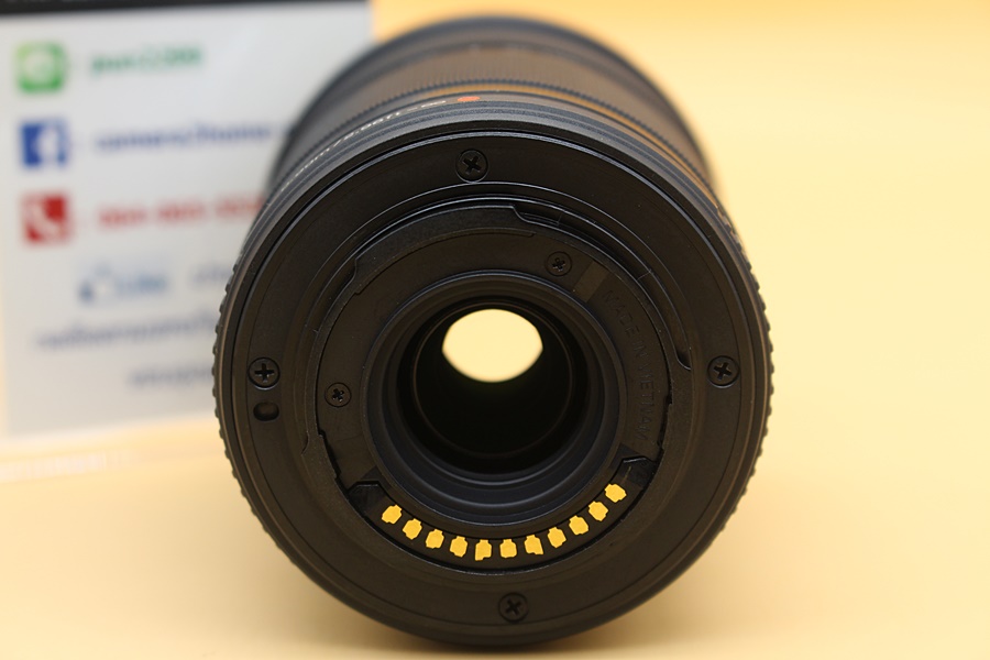 ขาย LENS OLYMPUS 40-150mm (สีดำ) สภาพสวย ไร้ฝุ่น ฝ้า รา ตัวหนังสือคมชัด   อุปกรณ์และรายละเอียดของสินค้า 1.LENS OLYMPUS 40-150mm 2.ฝาปิด lens หน้า-หลัง ****